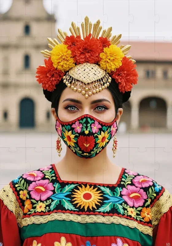 Cinematic Cultural Vogue Portrait Series
