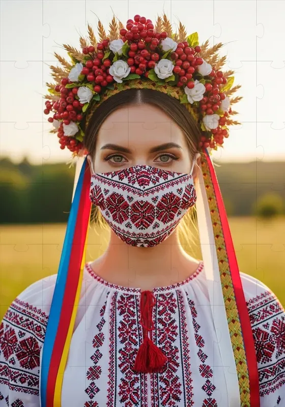 Cinematic Cultural Vogue Portrait Series