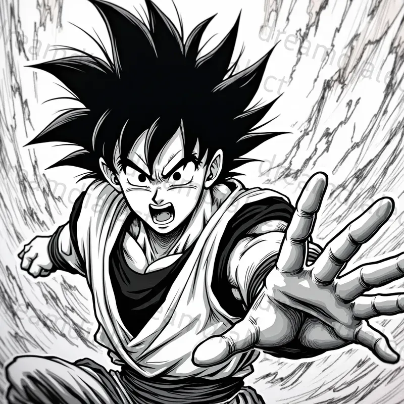 Mangaanime Characters Comic Panels Generator