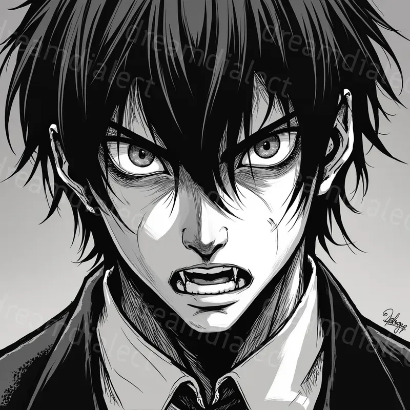 Mangaanime Characters Comic Panels Generator