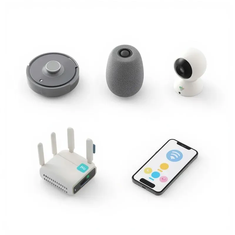 3D Clay Render Business Icons