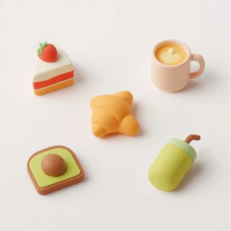 3D Clay Render Business Icons