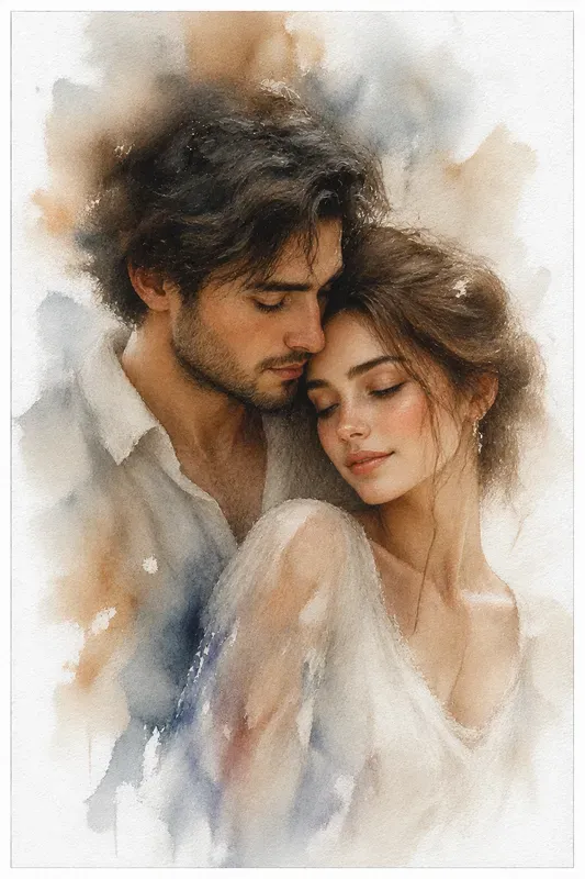 Fine Art Watercolor Portrait Creators