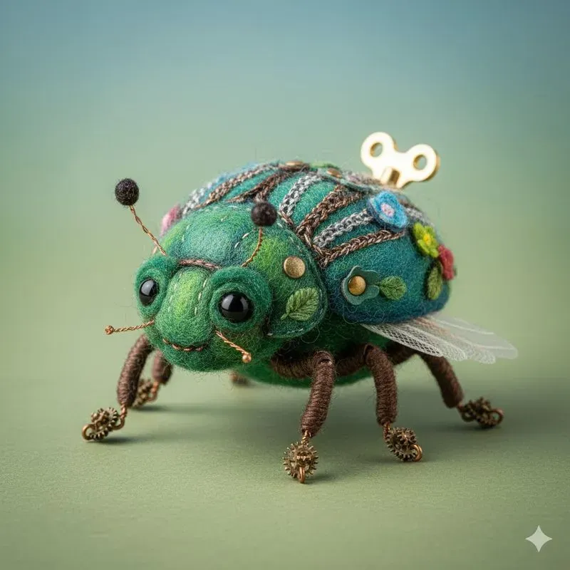 Whimsical Felted Creatures
