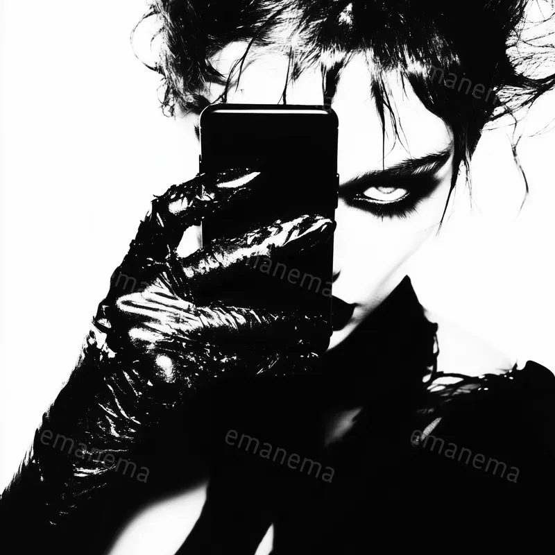 High Contrast Vogue Style Photos
