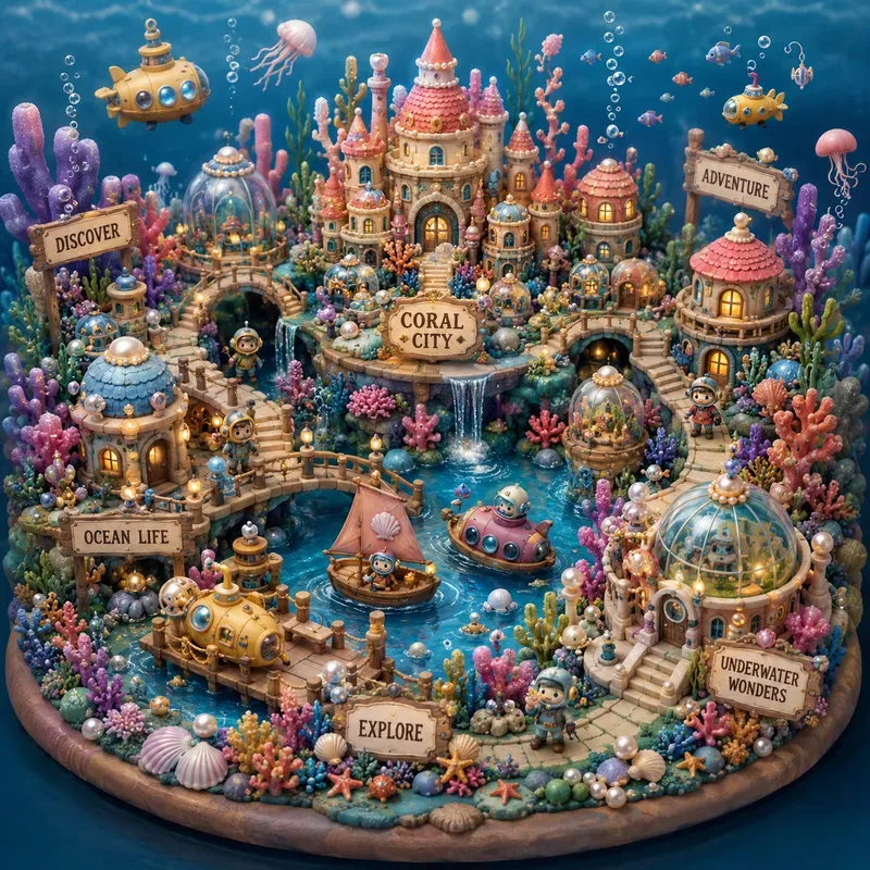 Miniature 3D Worlds