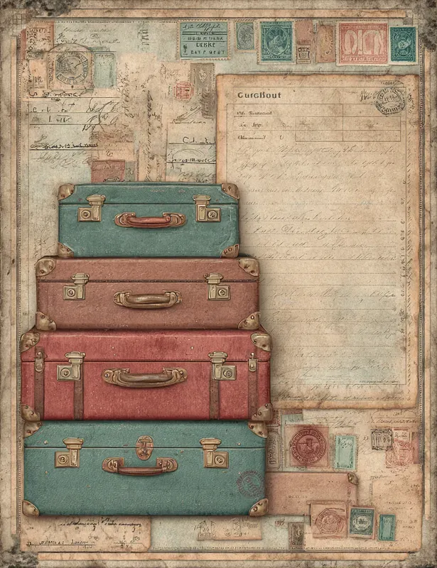 Vintage Travel Junk Journals