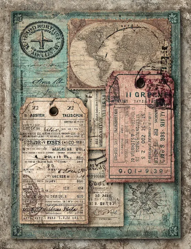 Vintage Travel Junk Journals
