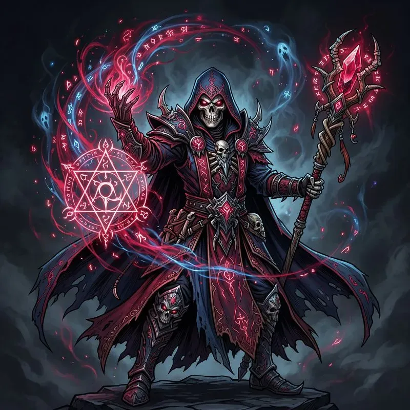 Iconic Spellcasting Sorcerer Portraits