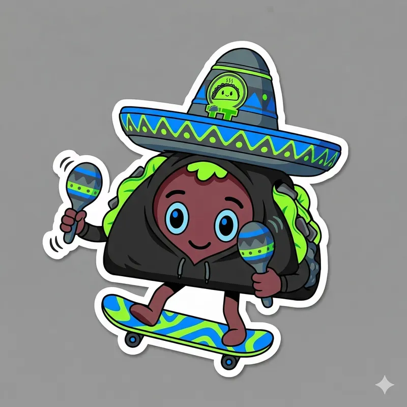 Custom Mascot Stickers