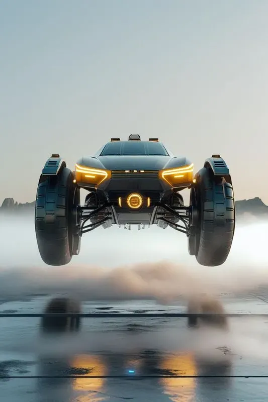 HD Futuristic Vehicle Fog Renders