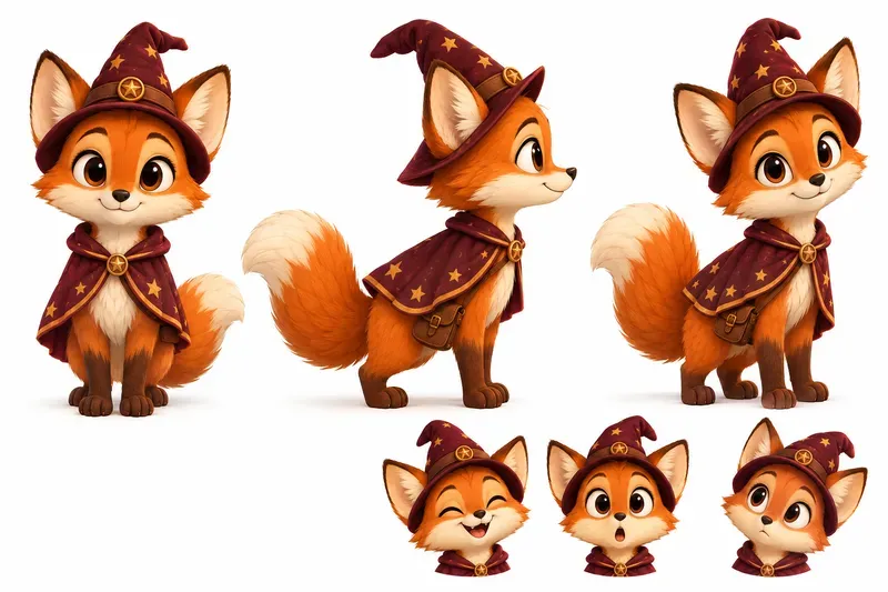 Character Design Sheet Generator