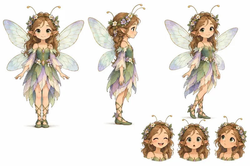Character Design Sheet Generator