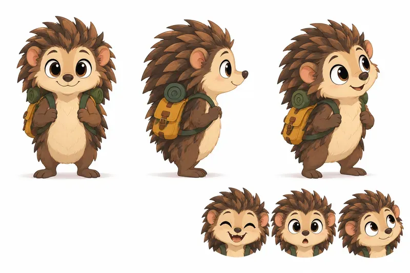 Character Design Sheet Generator