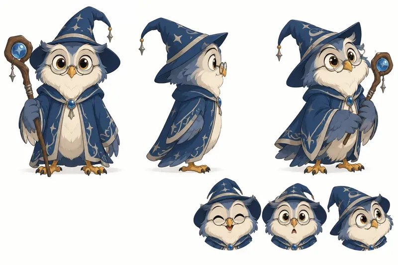 Character Design Sheet Generator