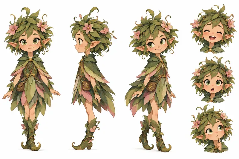Character Design Sheet Generator