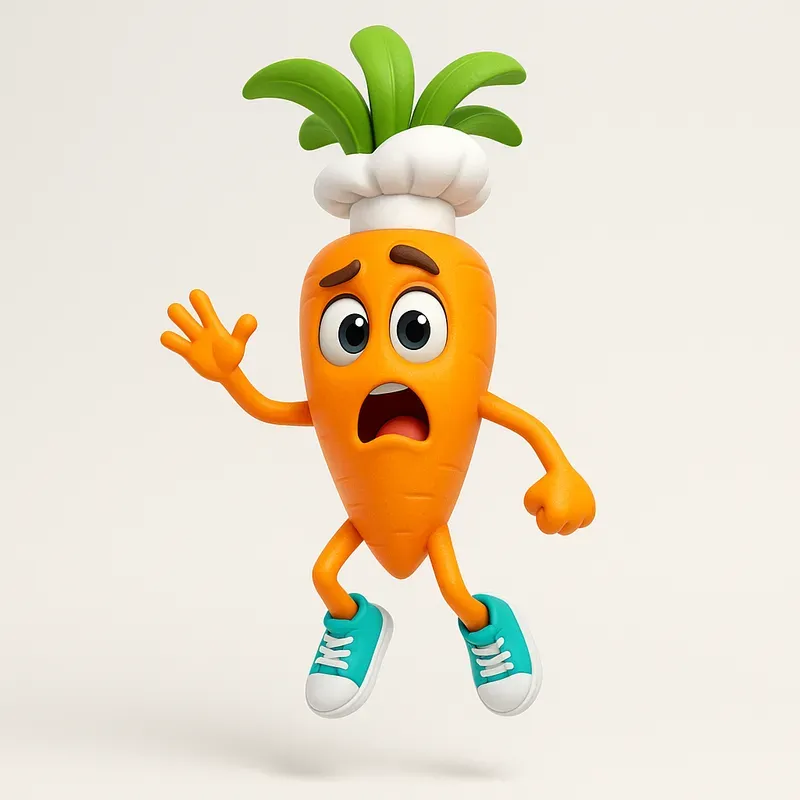 3D Fruit Mascot Pixar Style Characters