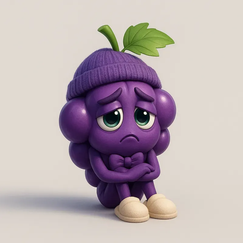 3D Fruit Mascot Pixar Style Characters