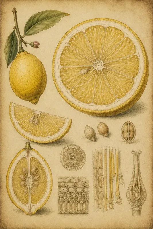Vintage Botanical Anatomy Illustrations