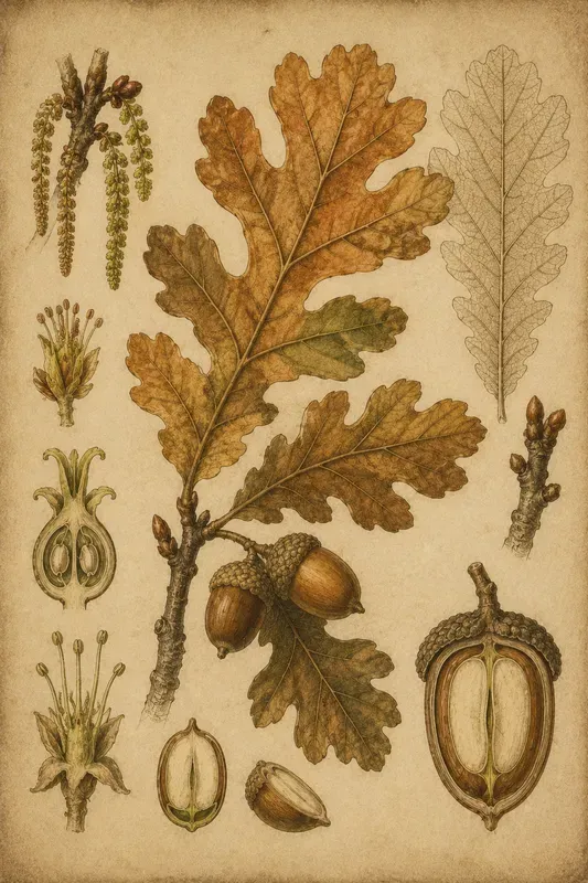 Vintage Botanical Anatomy Illustrations