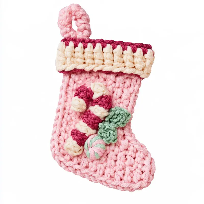 Chunky Yarn Christmas Crochet Cliparts