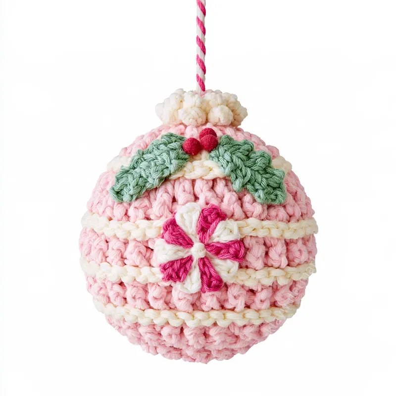 Chunky Yarn Christmas Crochet Cliparts
