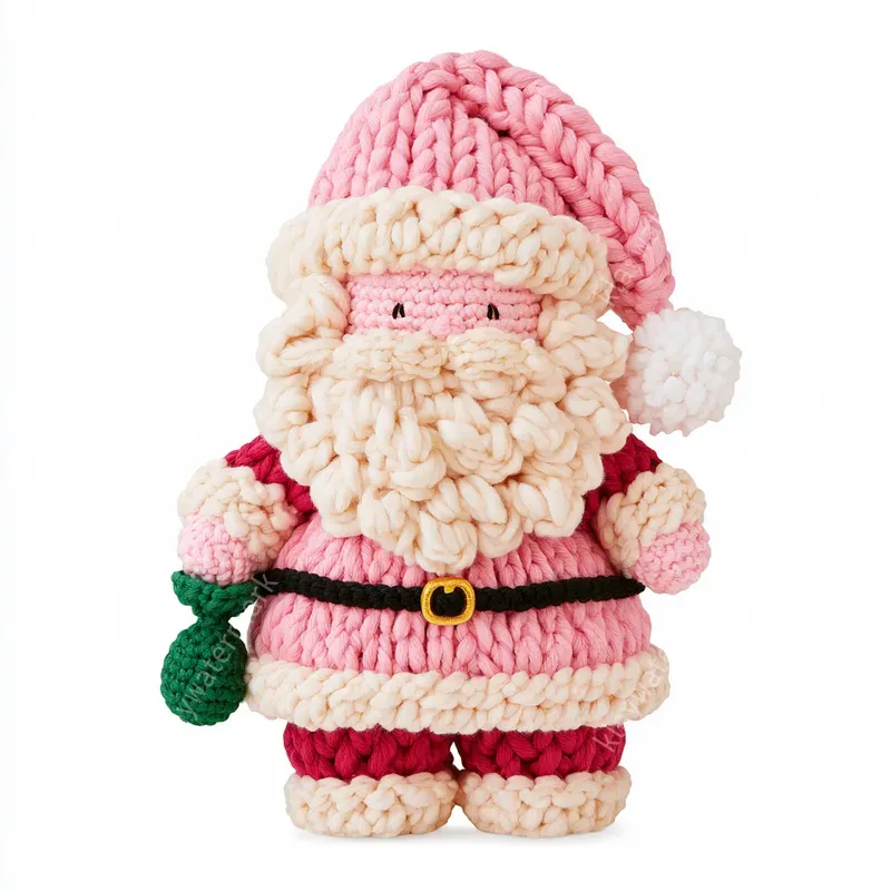 Chunky Yarn Christmas Crochet Cliparts