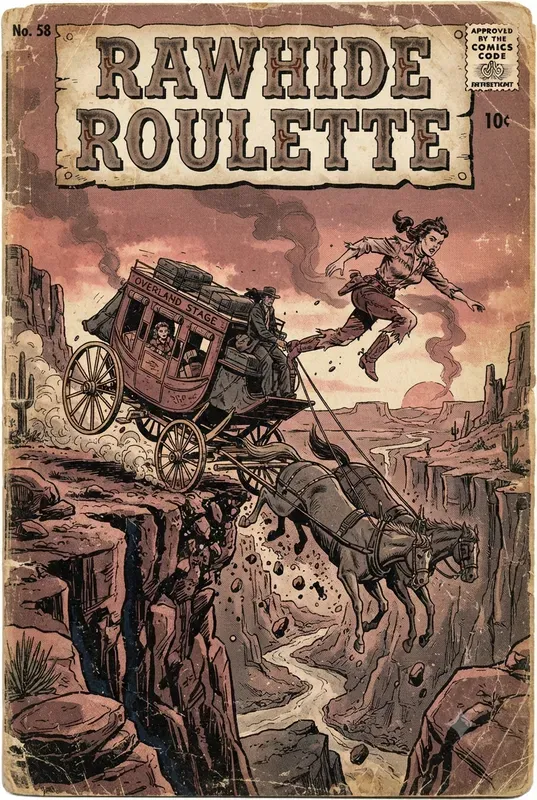 Vintage Comic Book Covers
