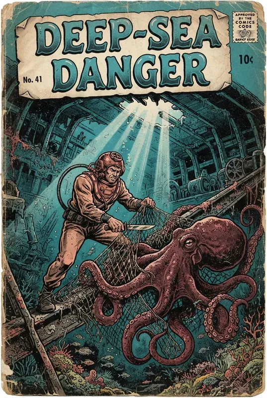 Vintage Comic Book Covers