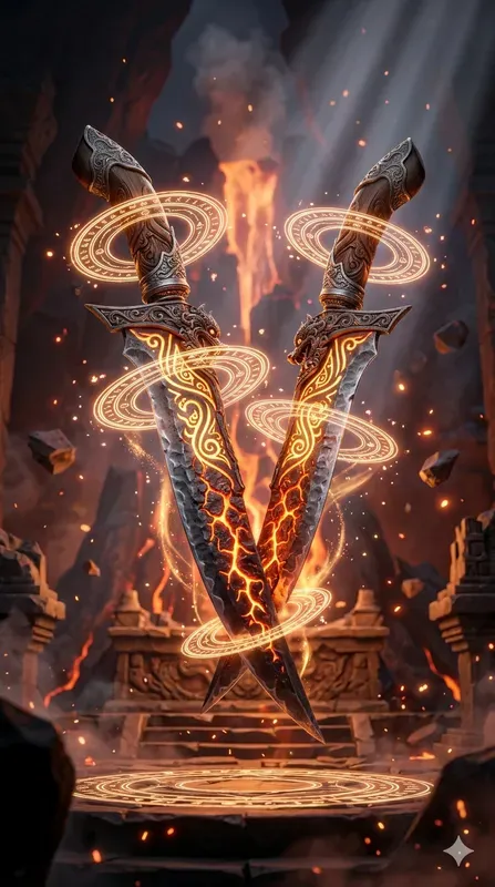 3D Nusantara Fantasy Weapons