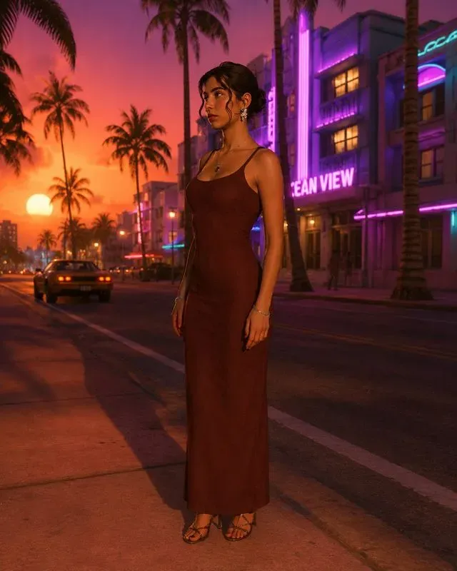 Gta Vice City 80s Neon Retro Synthwave