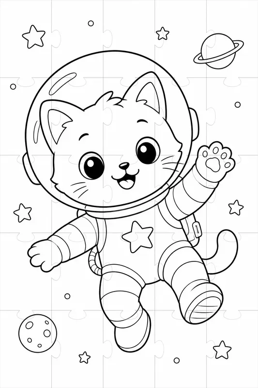 Simple Character Coloring Pages