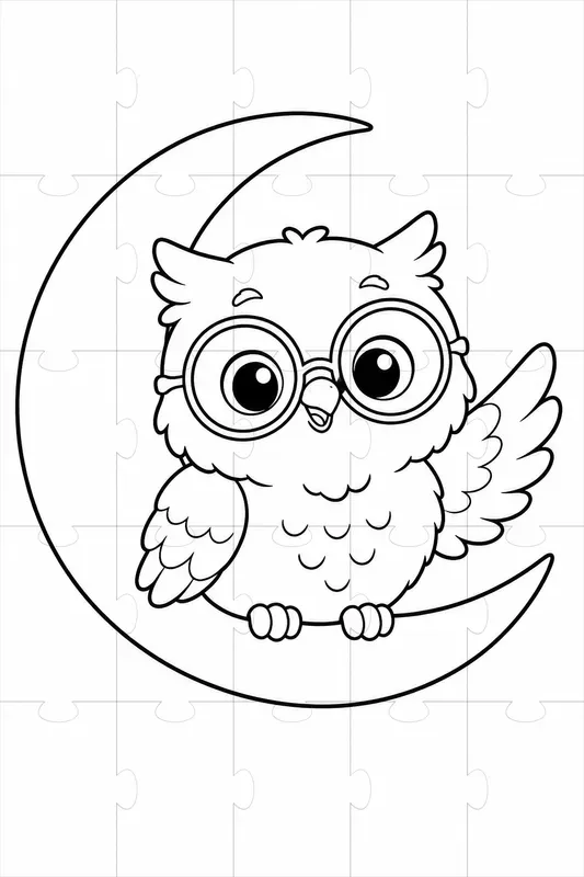 Simple Character Coloring Pages