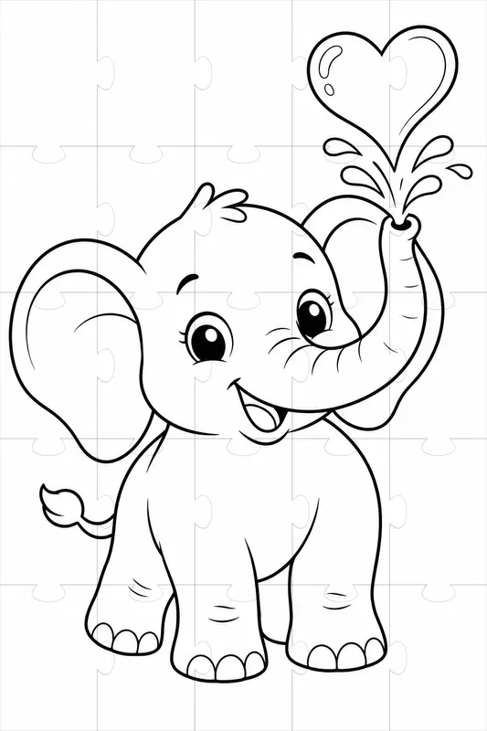 Simple Character Coloring Pages