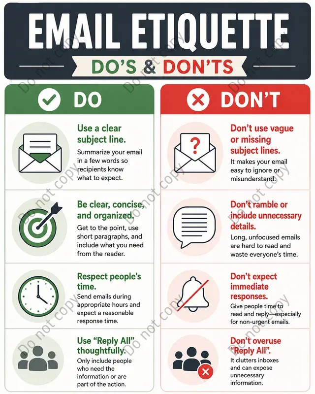 Dos And Donts Infographic Boards