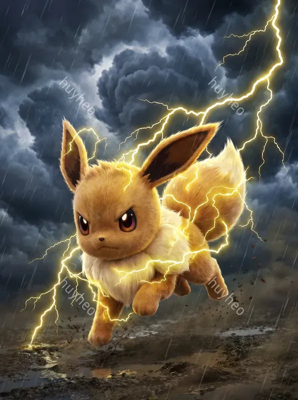 Dynamic Electric Anime 3D Renders