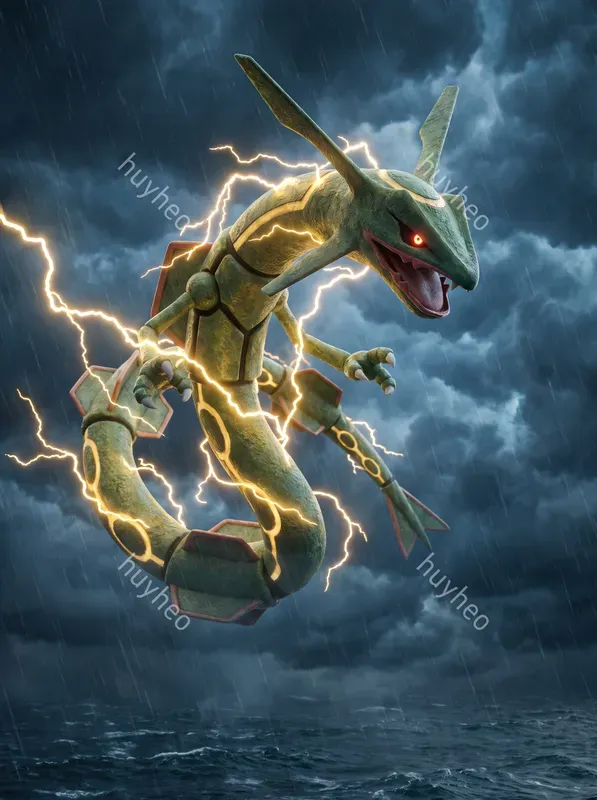 Dynamic Electric Anime 3D Renders