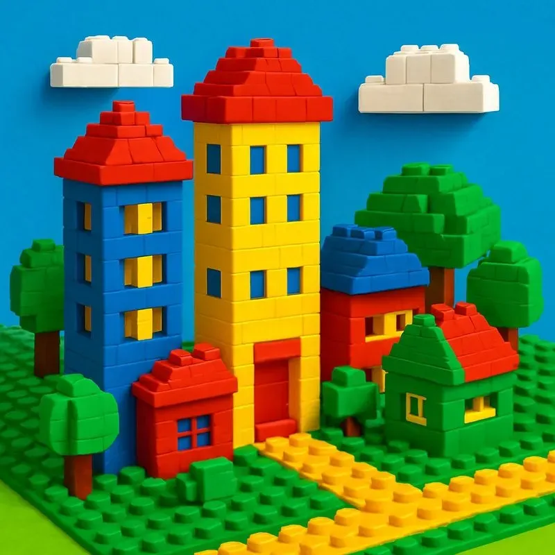 Block Worlds With Playful Design