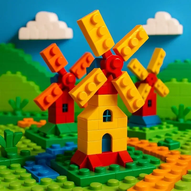 Block Worlds With Playful Design