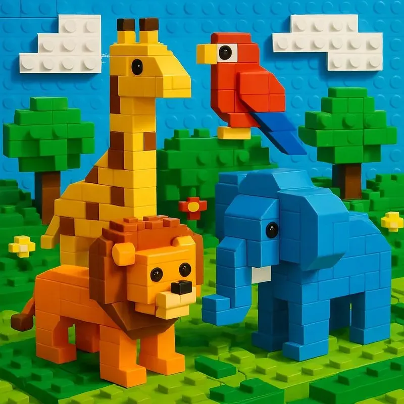 Block Worlds With Playful Design