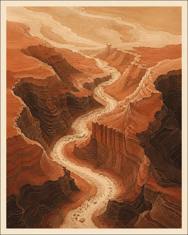 Topographic Contour Art Generator