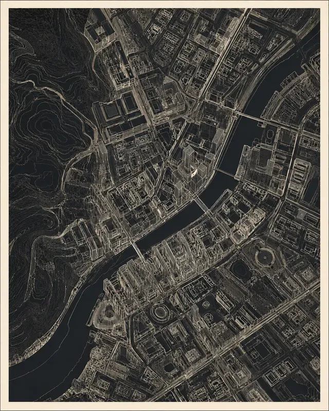 Topographic Contour Art Generator