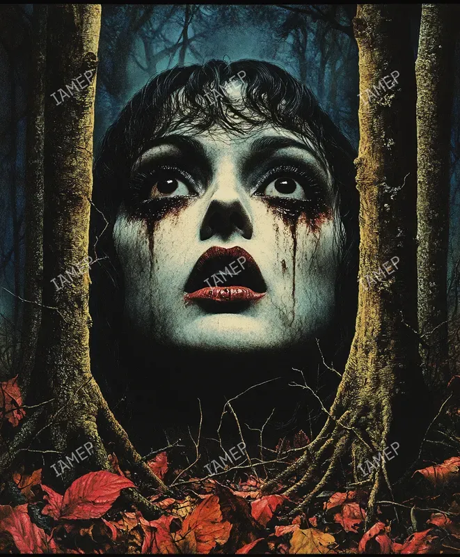 Dark Surreal Gothic Poster Illustrations