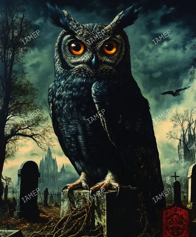 Dark Surreal Gothic Poster Illustrations