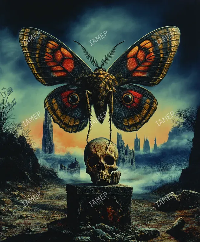 Dark Surreal Gothic Poster Illustrations