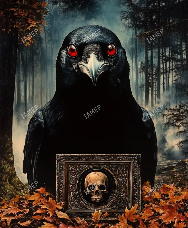 Dark Surreal Gothic Poster Illustrations