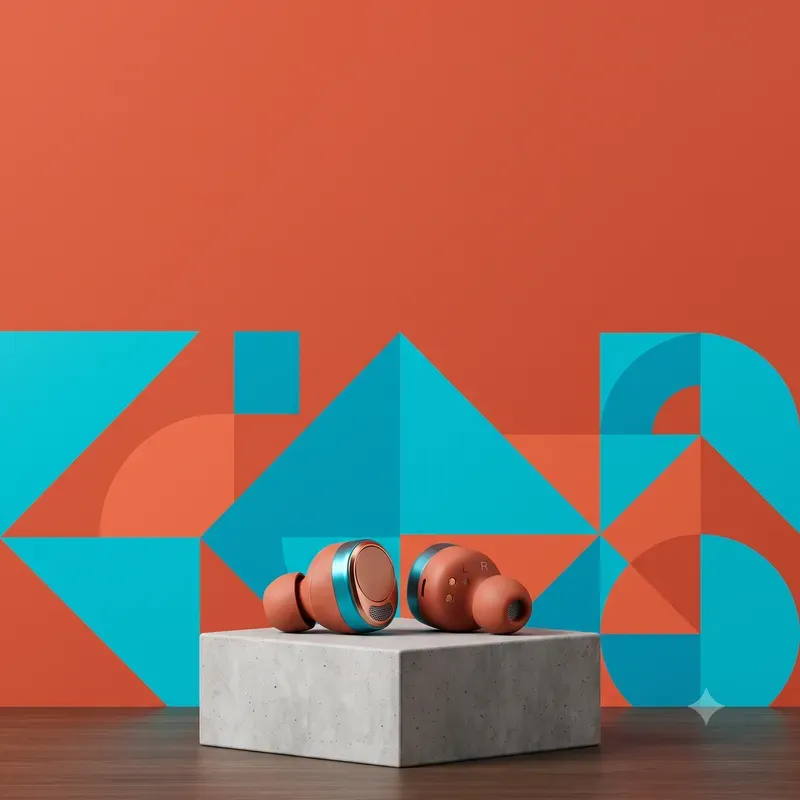 Bauhaus Geometric Product Ads