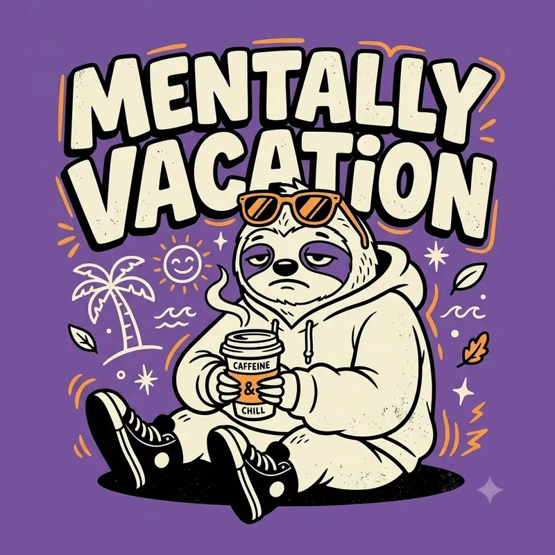 Funny Burnout Coffee Raccoon Designs