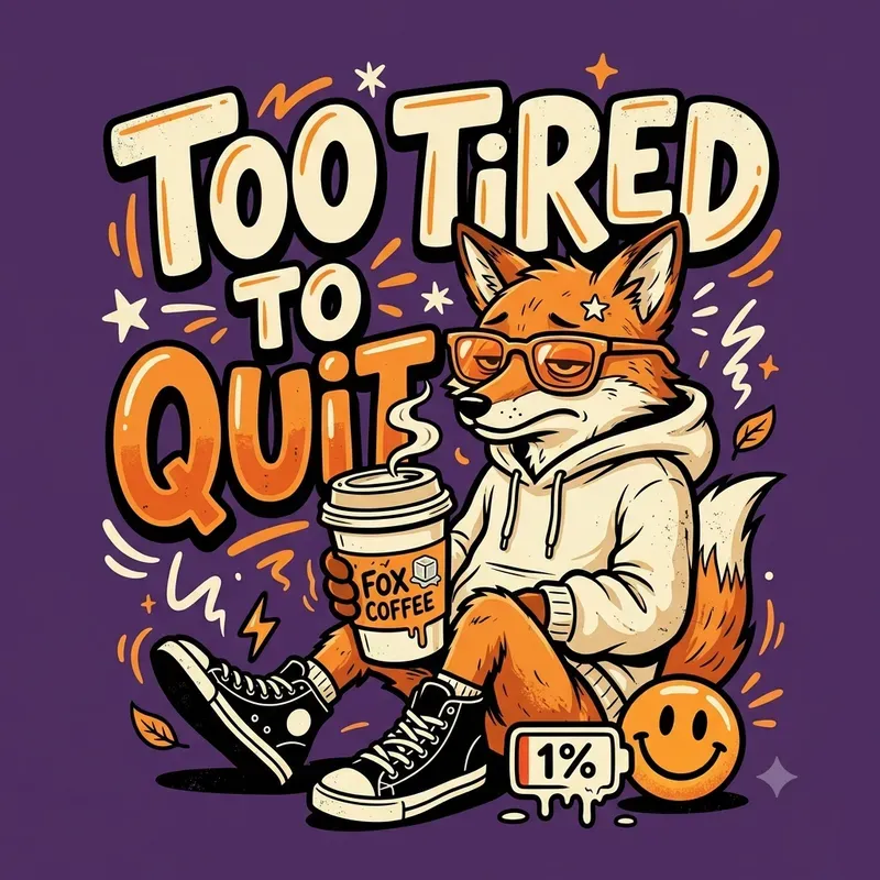 Funny Burnout Coffee Raccoon Designs