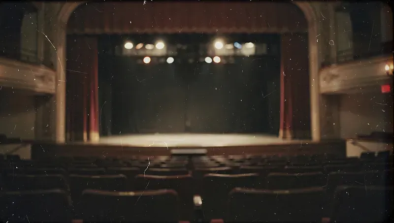 Vintage Analog Cinema Lost Film Frames